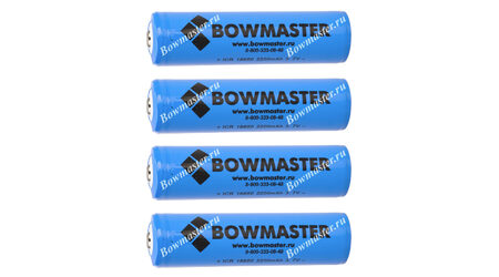 купите Литий-ионный аккумулятор с защитой BowMaster 18650 2200 mAh (4 шт.) в Москве
