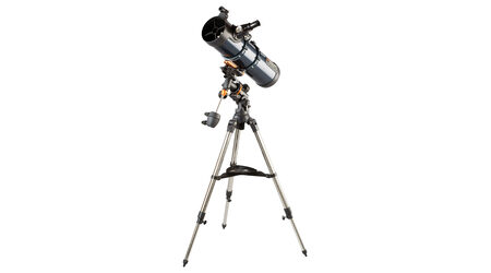 купите Светосильный телескоп Celestron AstroMaster 130 EQ-MD (рефлектор Ньютона, 130мм, F=650мм, 1:5) на экваториальной монтировке в Москве