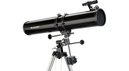 купите Телескоп Celestron PowerSeeker 114 EQ (рефлектор Ньютона, 114мм, F=900мм, 1:7.8) на экваториальной монтировке в Москве