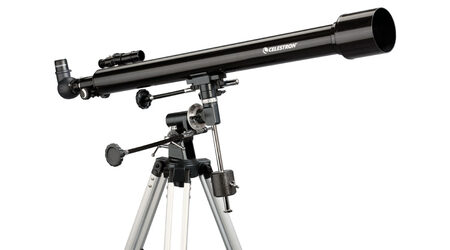 купите Телескоп Celestron PowerSeeker 60 EQ (рефрактор, 60мм, F=900мм, 1:11.7) на экваториальной монтировке в Москве