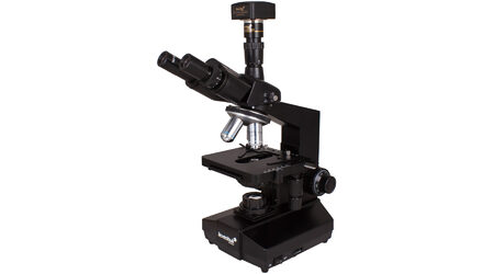 купите Профессиональный мощный цифровой микроскоп Levenhuk D870T (8 Мп) тринокулярный в Москве