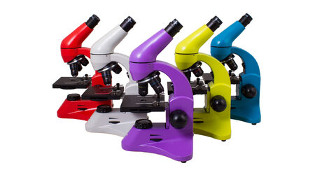 купите Школьный биологический микроскоп Levenhuk Rainbow 50L PLUS в Москве