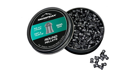 купите Свинцовые пульки для пневматики SnowPeak Round Heavy калибр 4.5 мм в Москве