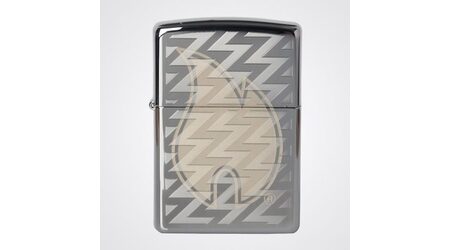 купите Зажигалка Zippo 28811 Z Tread Flame High Polish Chrome (зеркальный хром, гравировка пламени Зиппо и волн) в Москве
