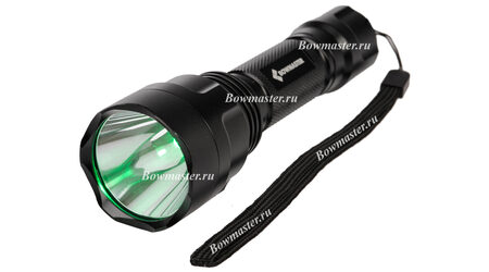 купите Светодиодный фонарь для охоты зеленого света Bowmaster 202 Flash Green (Cree Q5) 250 люмен в Москве