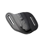 Ножны для ножей Pohl Force Foxtrott из черной кожи / 3023